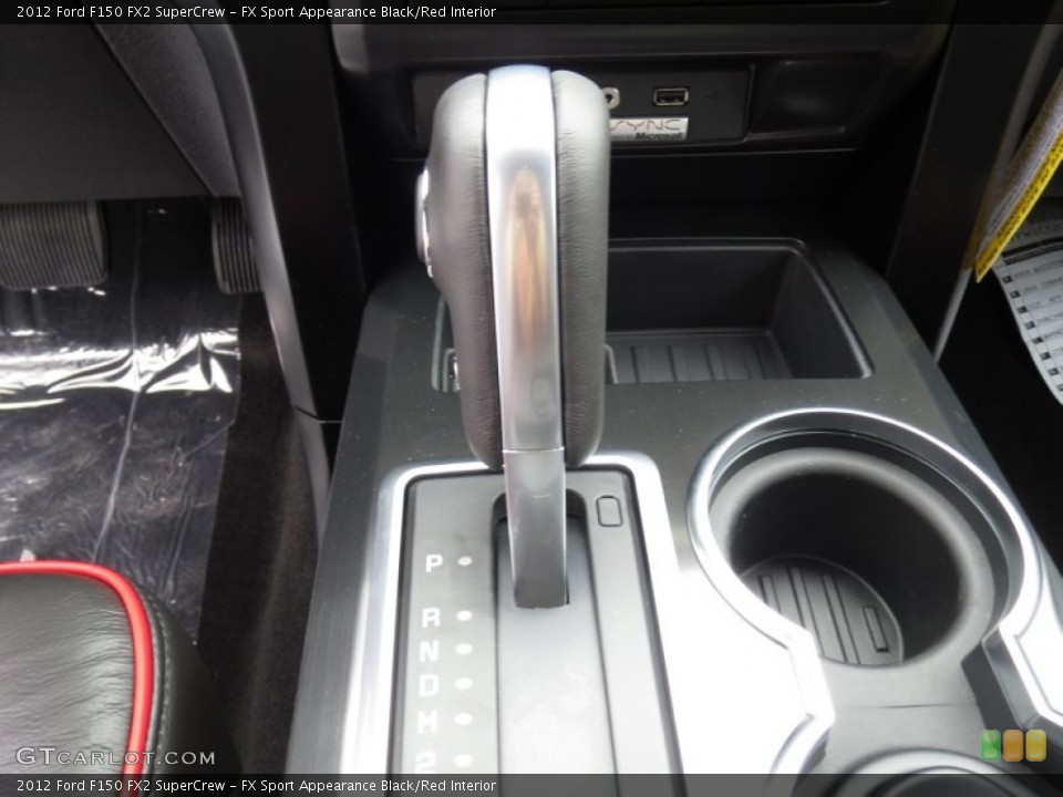 FX Sport Appearance Black/Red Interior Transmission for the 2012 Ford F150 FX2 SuperCrew #70120311