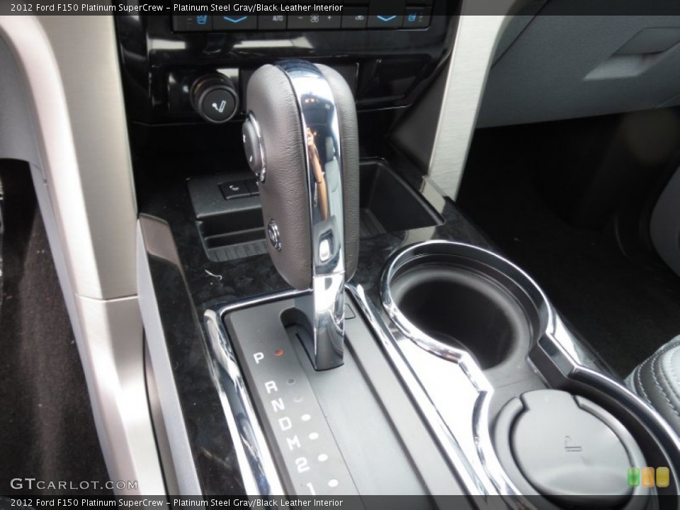 Platinum Steel Gray/Black Leather Interior Transmission for the 2012 Ford F150 Platinum SuperCrew #70120988