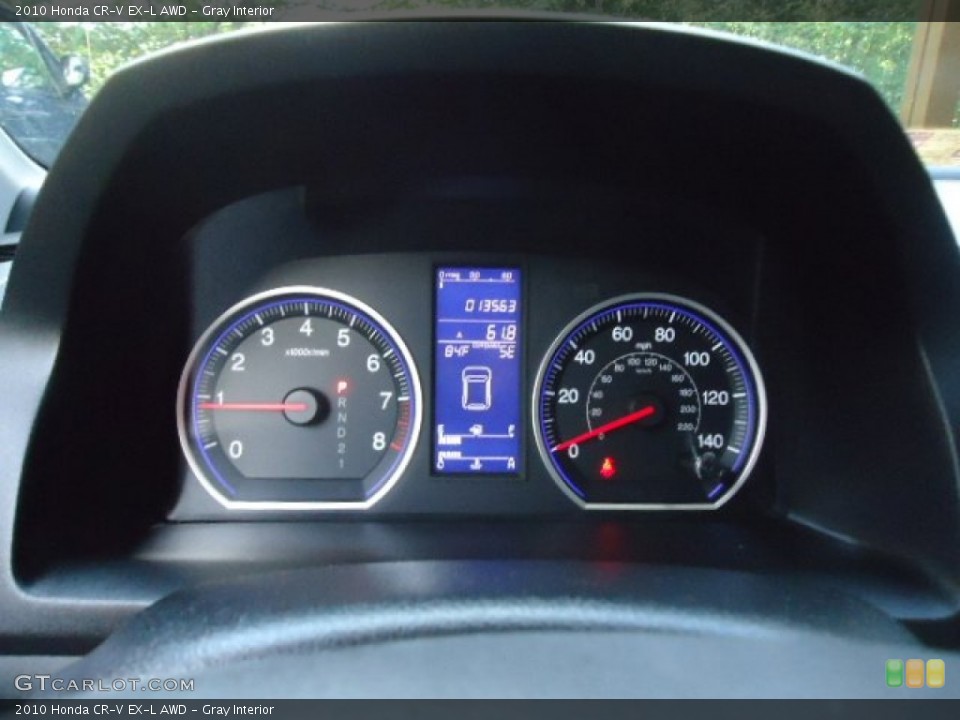 Gray Interior Gauges for the 2010 Honda CR-V EX-L AWD #70121901