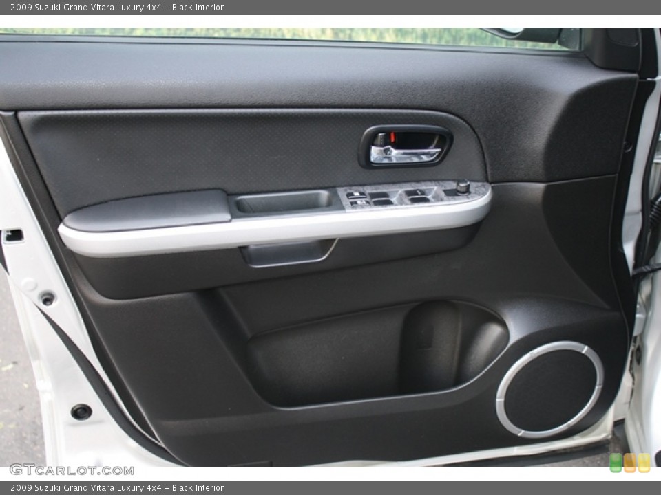 Black Interior Door Panel for the 2009 Suzuki Grand Vitara Luxury 4x4 #70122606