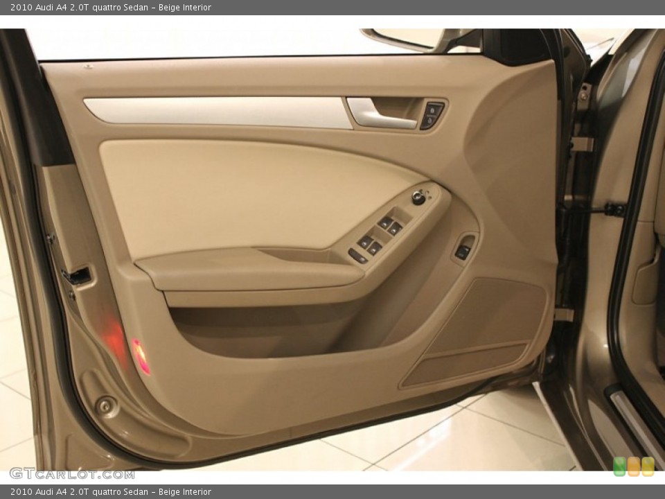 Beige Interior Door Panel for the 2010 Audi A4 2.0T quattro Sedan #70127140