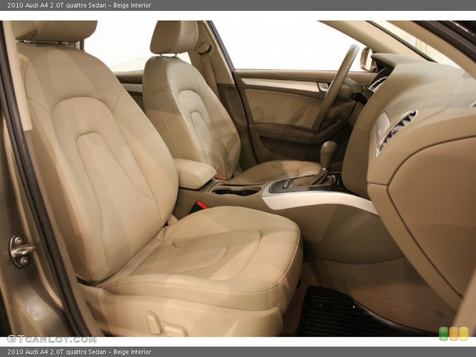 Beige Interior Photo for the 2010 Audi A4 2.0T quattro Sedan #70127296