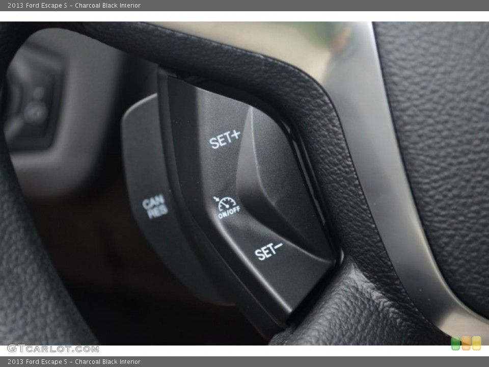 Charcoal Black Interior Controls for the 2013 Ford Escape S #70129234