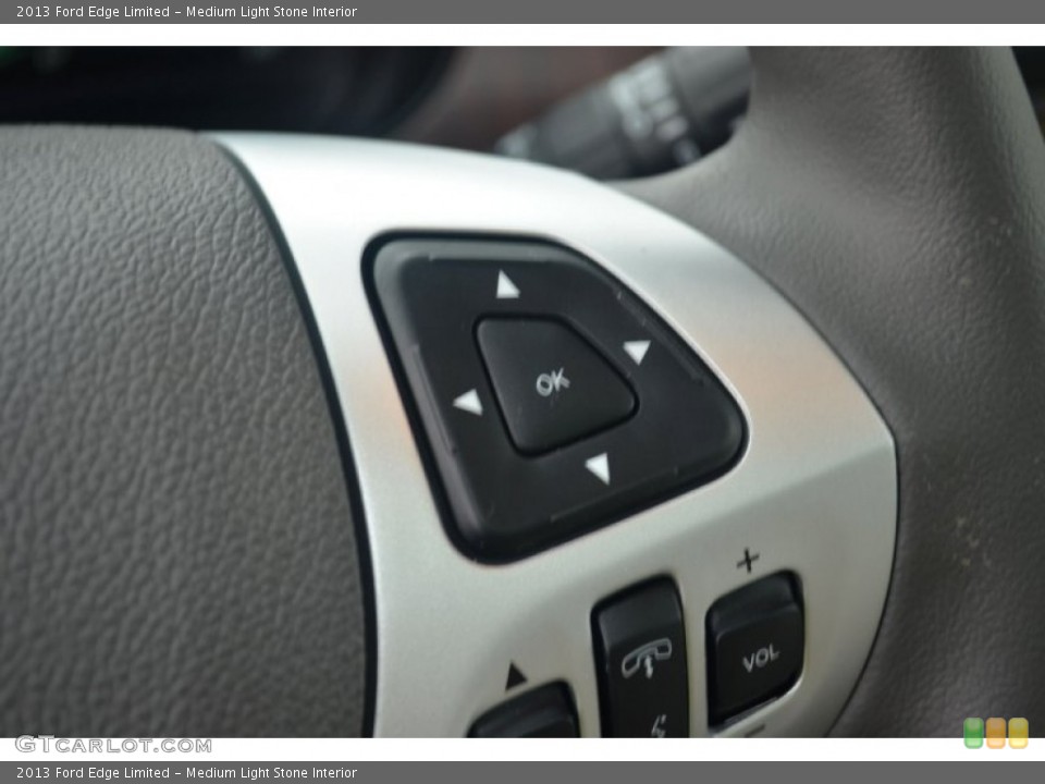 Medium Light Stone Interior Controls for the 2013 Ford Edge Limited #70129446