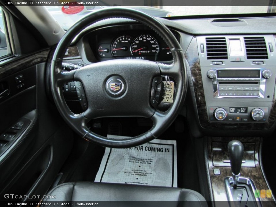 Ebony Interior Dashboard for the 2009 Cadillac DTS  #70130801