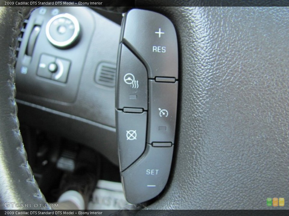 Ebony Interior Controls for the 2009 Cadillac DTS  #70130810