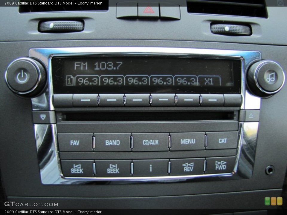 Ebony Interior Audio System for the 2009 Cadillac DTS  #70130831