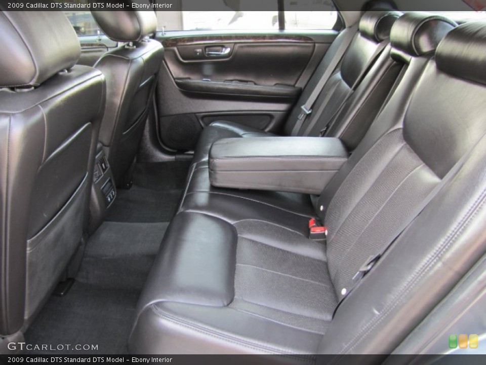 Ebony Interior Rear Seat for the 2009 Cadillac DTS  #70130858