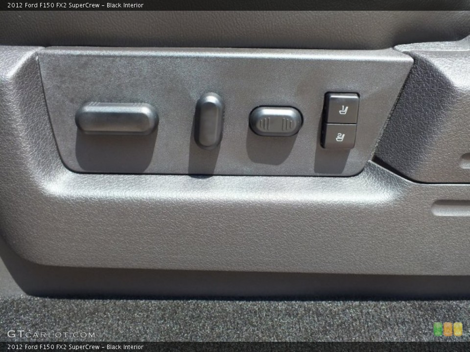 Black Interior Controls for the 2012 Ford F150 FX2 SuperCrew #70138472