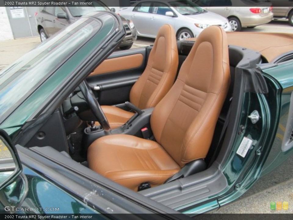 Tan Interior Photo for the 2002 Toyota MR2 Spyder Roadster #70140827