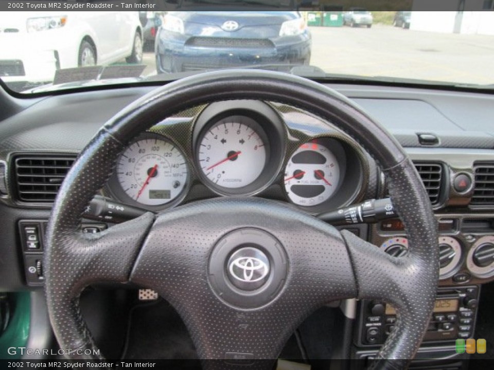 Tan Interior Steering Wheel for the 2002 Toyota MR2 Spyder Roadster #70140869