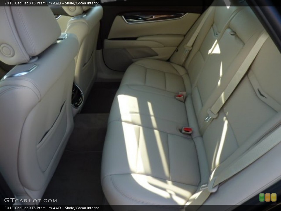 Shale/Cocoa Interior Rear Seat for the 2013 Cadillac XTS Premium AWD #70140958