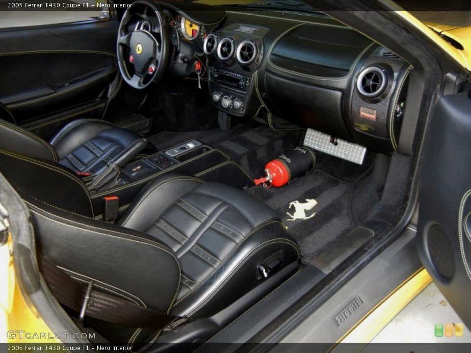 Nero Interior Dashboard for the 2005 Ferrari F430 Coupe F1 #70142733
