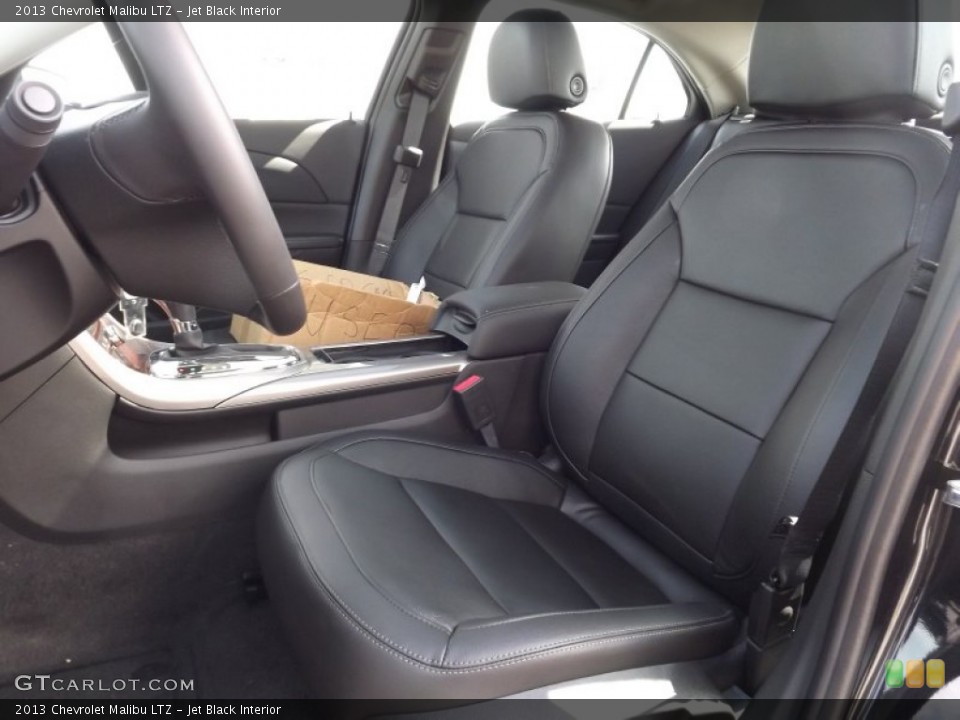 Jet Black Interior Front Seat for the 2013 Chevrolet Malibu LTZ #70143653