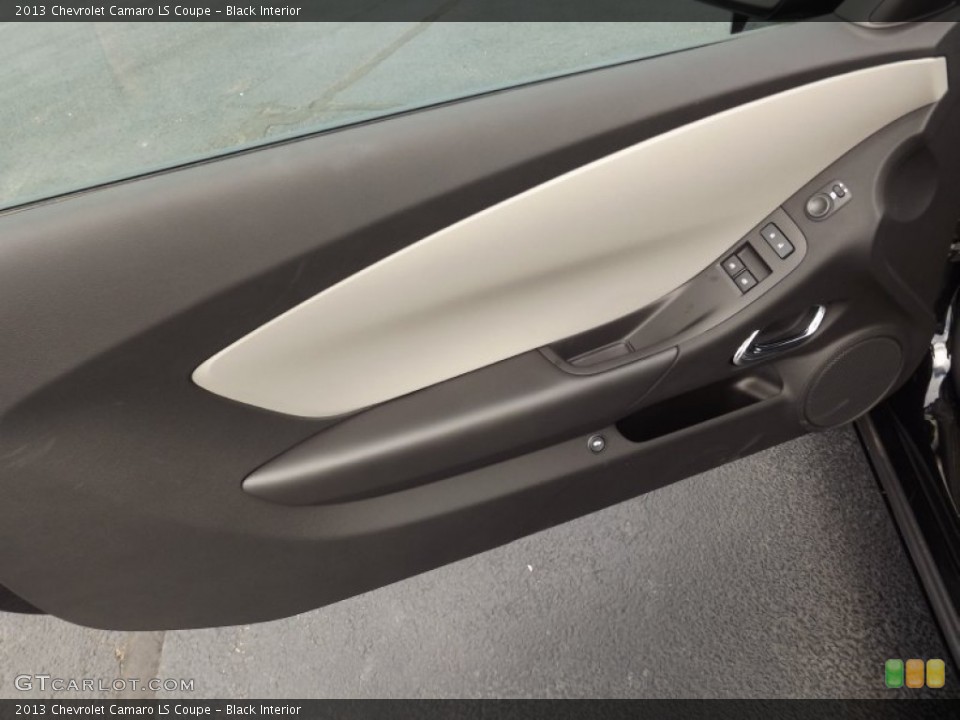 Black Interior Door Panel for the 2013 Chevrolet Camaro LS Coupe #70144010