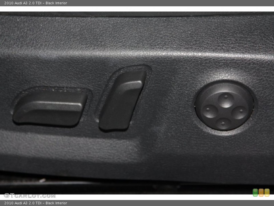 Black Interior Controls for the 2010 Audi A3 2.0 TDI #70144085