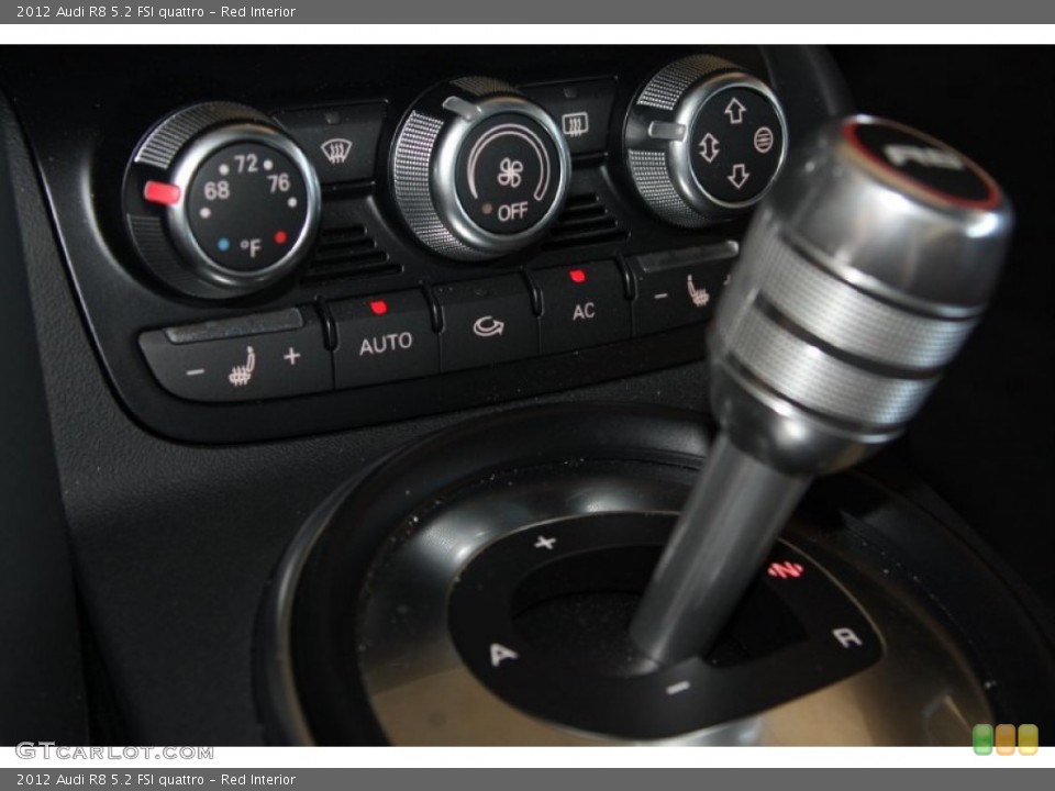 Red Interior Transmission for the 2012 Audi R8 5.2 FSI quattro #70144484