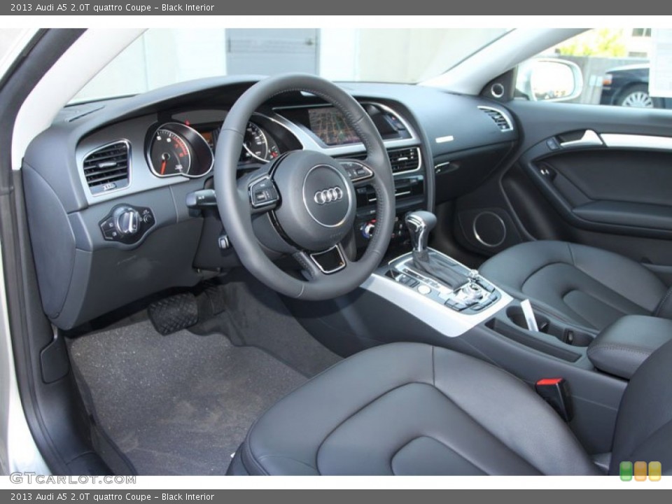 Black Interior Prime Interior for the 2013 Audi A5 2.0T quattro Coupe #70144775