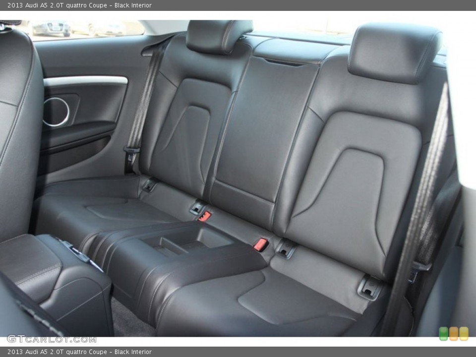 Black Interior Rear Seat for the 2013 Audi A5 2.0T quattro Coupe #70144793