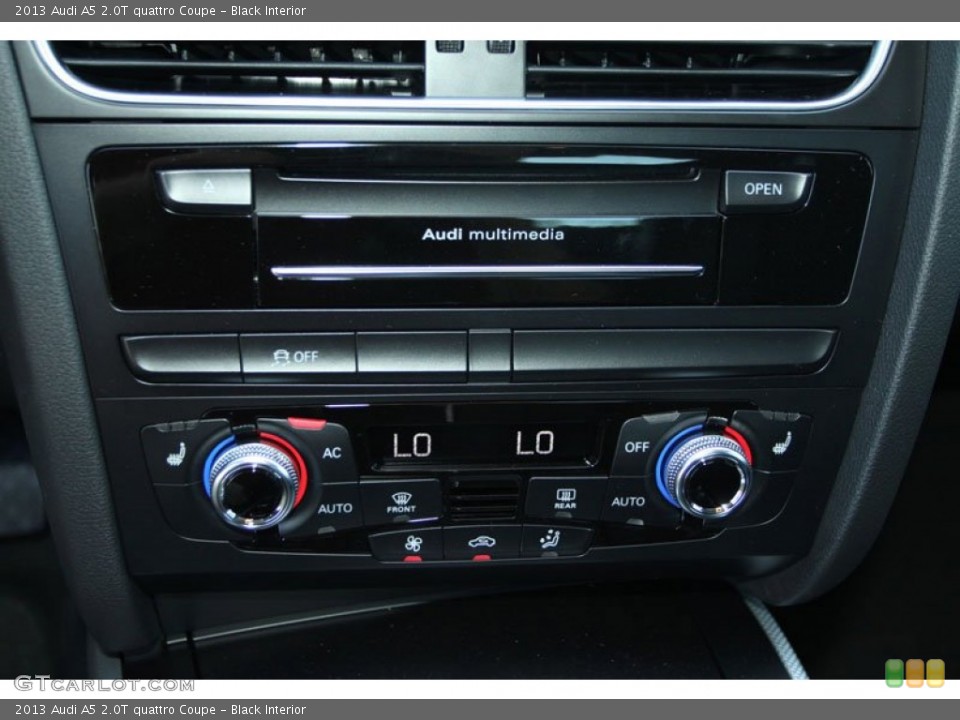 Black Interior Controls for the 2013 Audi A5 2.0T quattro Coupe #70144838