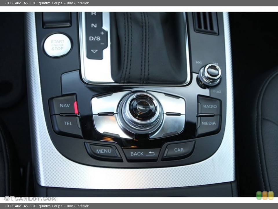 Black Interior Controls for the 2013 Audi A5 2.0T quattro Coupe #70144853