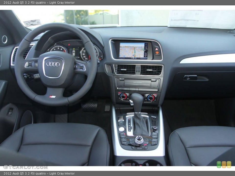 Light Gray Interior Dashboard for the 2012 Audi Q5 3.2 FSI quattro #70145477