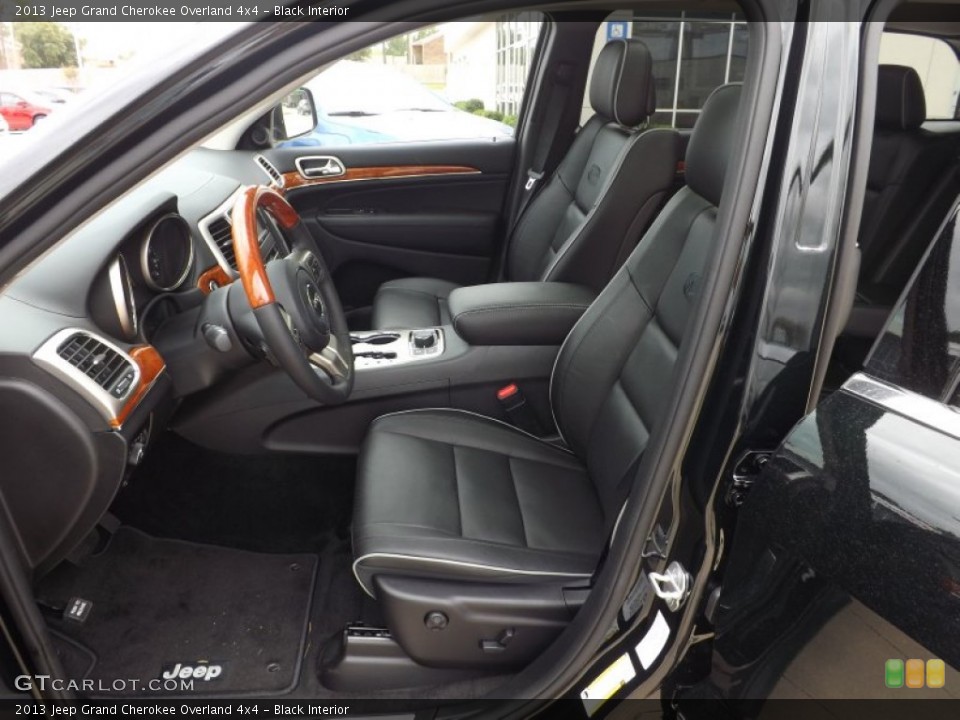 Black Interior Photo for the 2013 Jeep Grand Cherokee Overland 4x4 #70146251