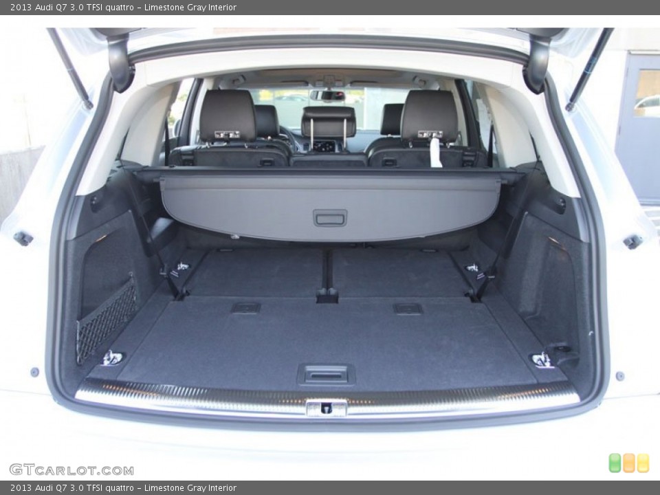 Limestone Gray Interior Trunk for the 2013 Audi Q7 3.0 TFSI quattro #70146287