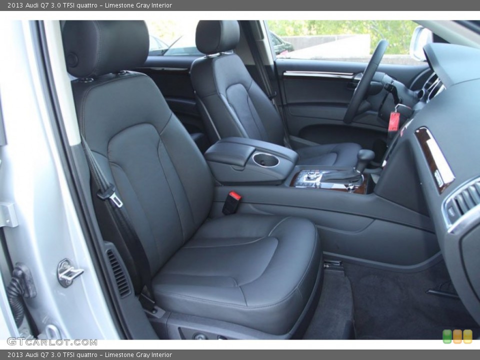 Limestone Gray Interior Front Seat for the 2013 Audi Q7 3.0 TFSI quattro #70146332