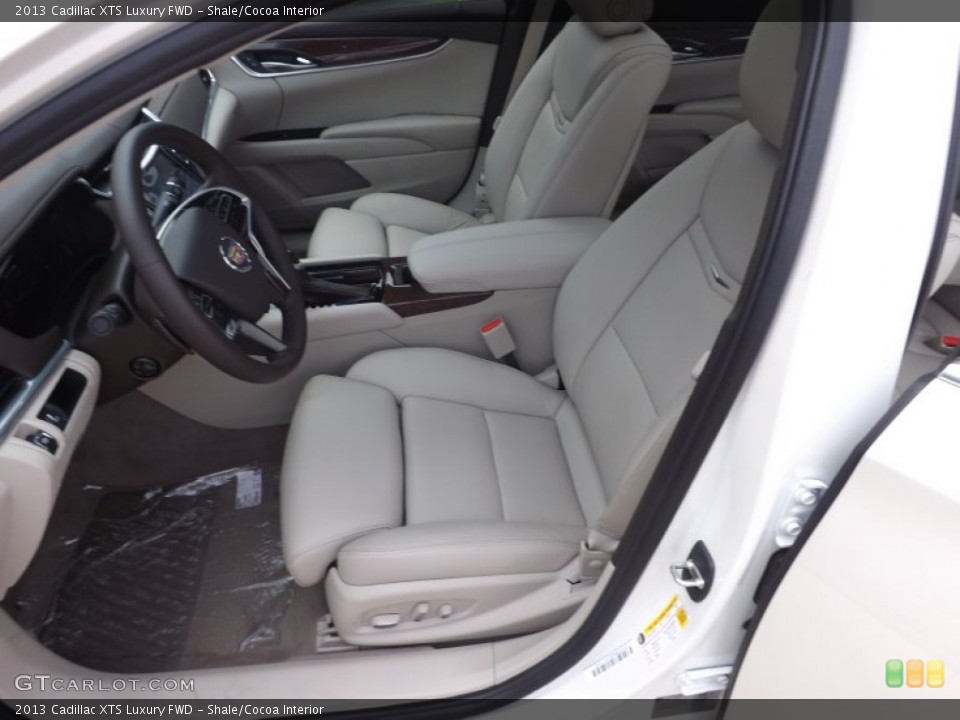 Shale/Cocoa Interior Front Seat for the 2013 Cadillac XTS Luxury FWD #70146731