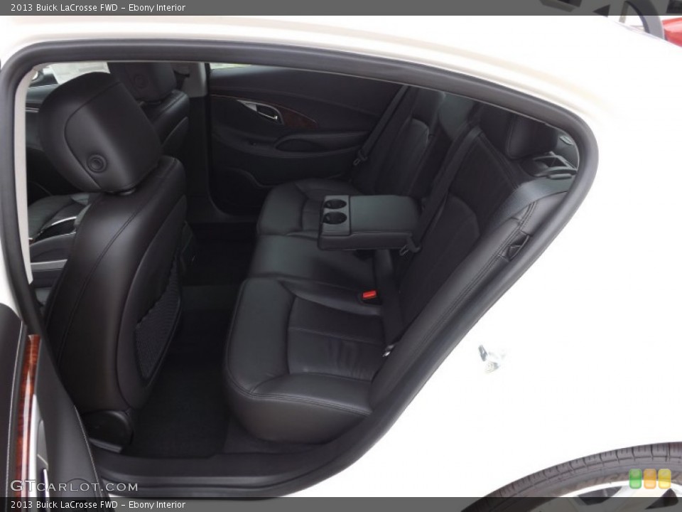 Ebony Interior Rear Seat for the 2013 Buick LaCrosse FWD #70147017