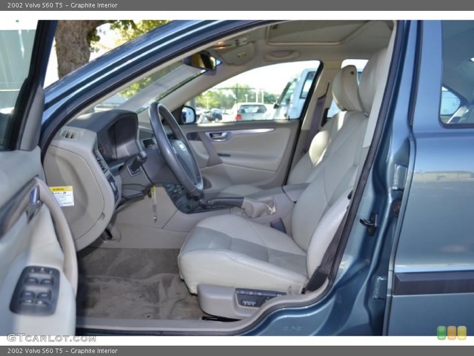 Graphite Interior Photo for the 2002 Volvo S60 T5 #70148051