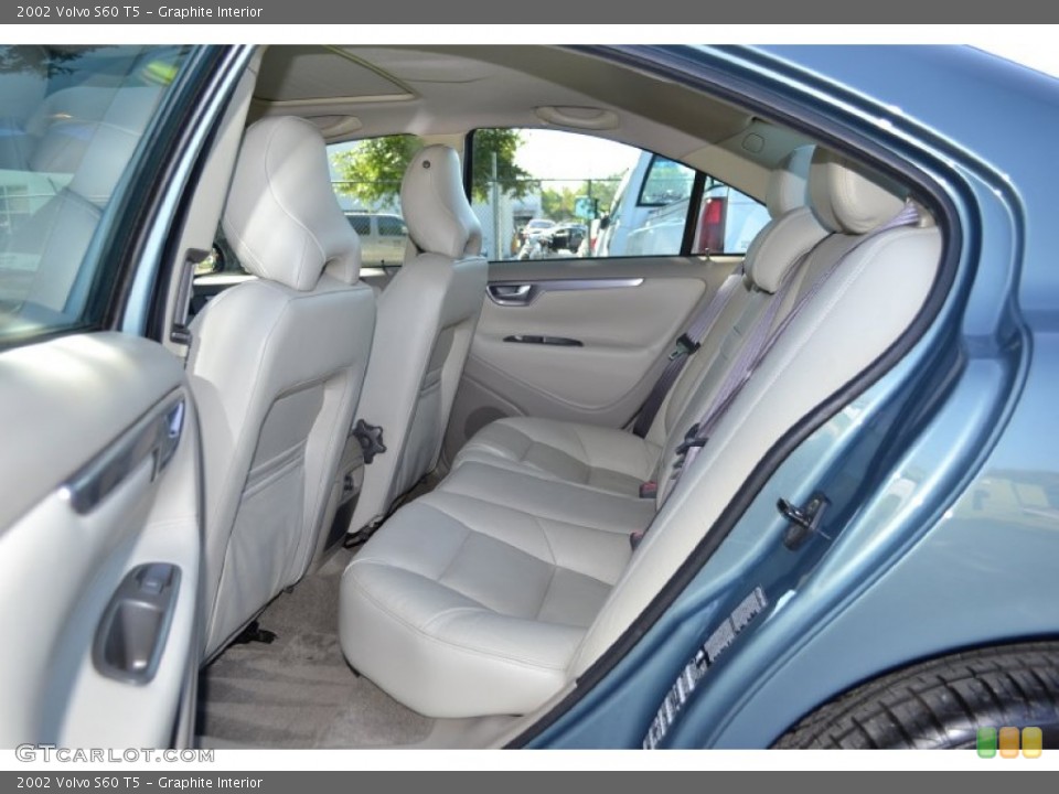 Graphite Interior Photo for the 2002 Volvo S60 T5 #70148078