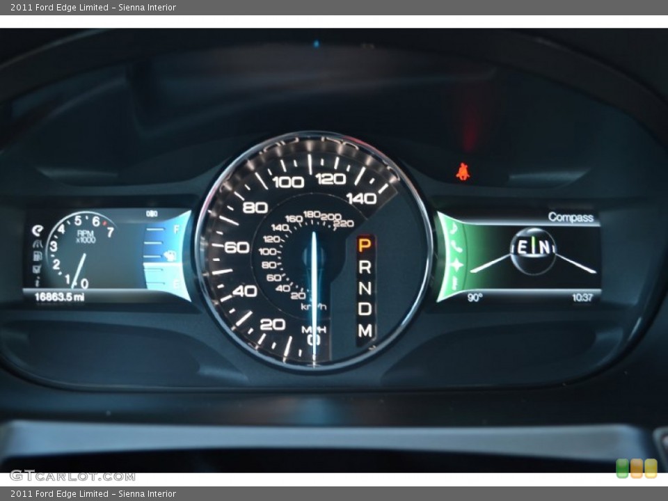 Sienna Interior Gauges for the 2011 Ford Edge Limited #70148600