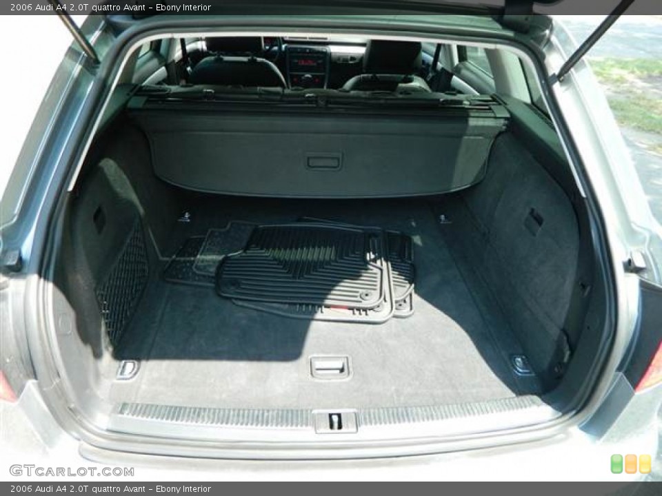 Ebony Interior Trunk for the 2006 Audi A4 2.0T quattro Avant #70148690