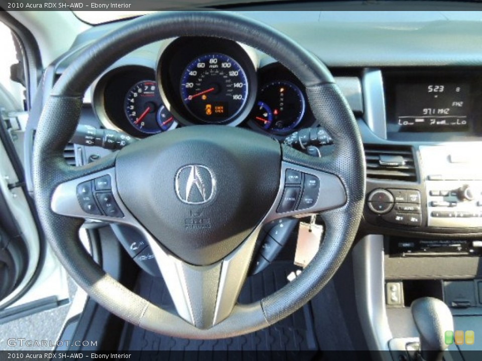 Ebony Interior Steering Wheel for the 2010 Acura RDX SH-AWD #70148873