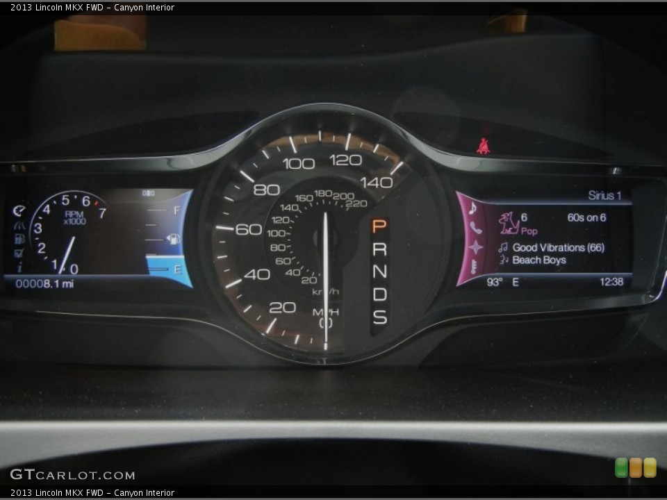 Canyon Interior Gauges for the 2013 Lincoln MKX FWD #70150499
