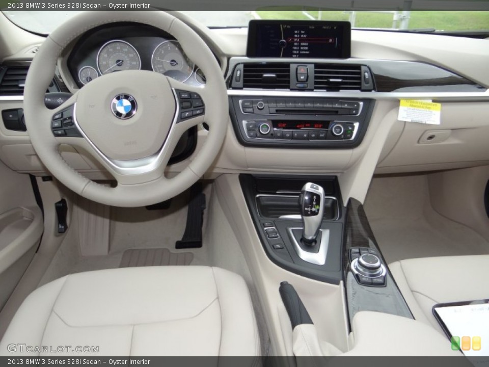 Oyster Interior Dashboard for the 2013 BMW 3 Series 328i Sedan #70150535