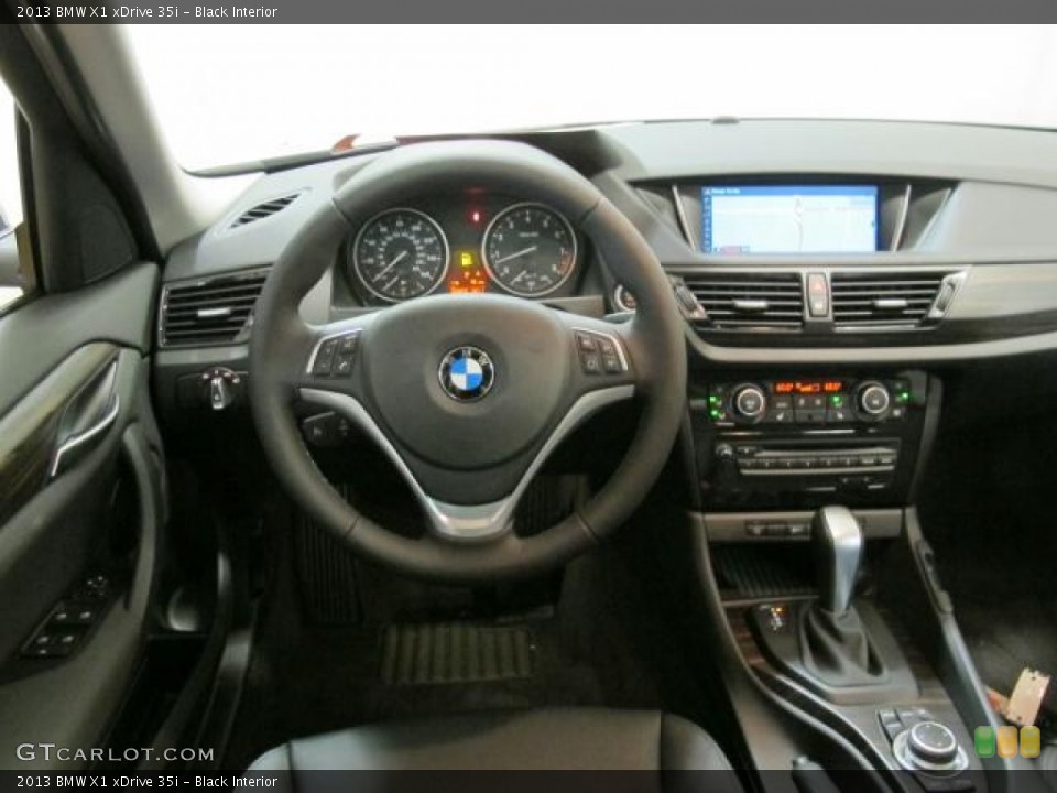 Black Interior Dashboard for the 2013 BMW X1 xDrive 35i #70153538