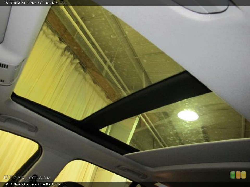 Black Interior Sunroof for the 2013 BMW X1 xDrive 35i #70153559