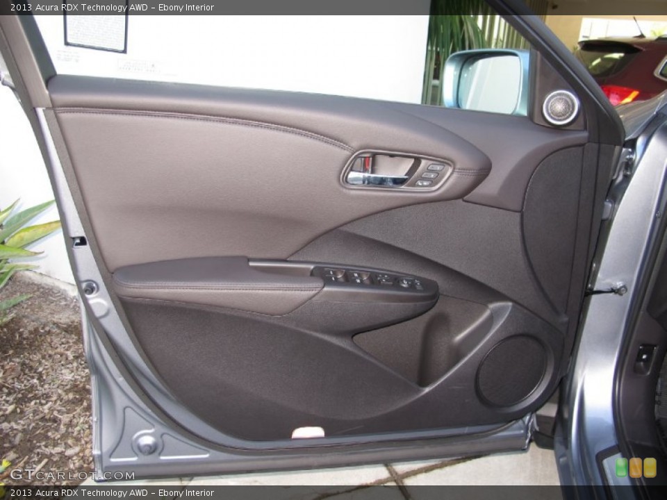 Ebony Interior Door Panel for the 2013 Acura RDX Technology AWD #70155800