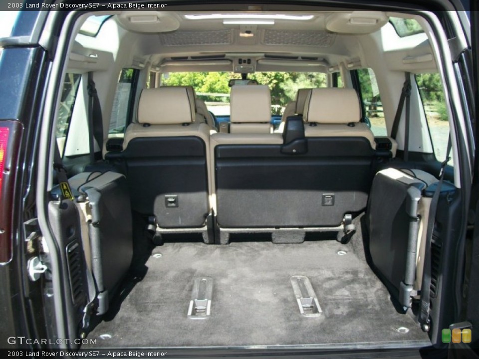 Alpaca Beige Interior Trunk for the 2003 Land Rover Discovery SE7 #70158899