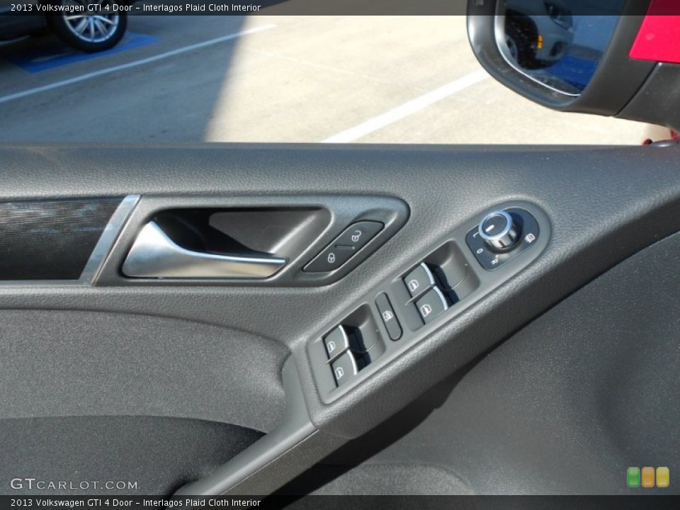 Interlagos Plaid Cloth Interior Controls for the 2013 Volkswagen GTI 4 Door #70160654
