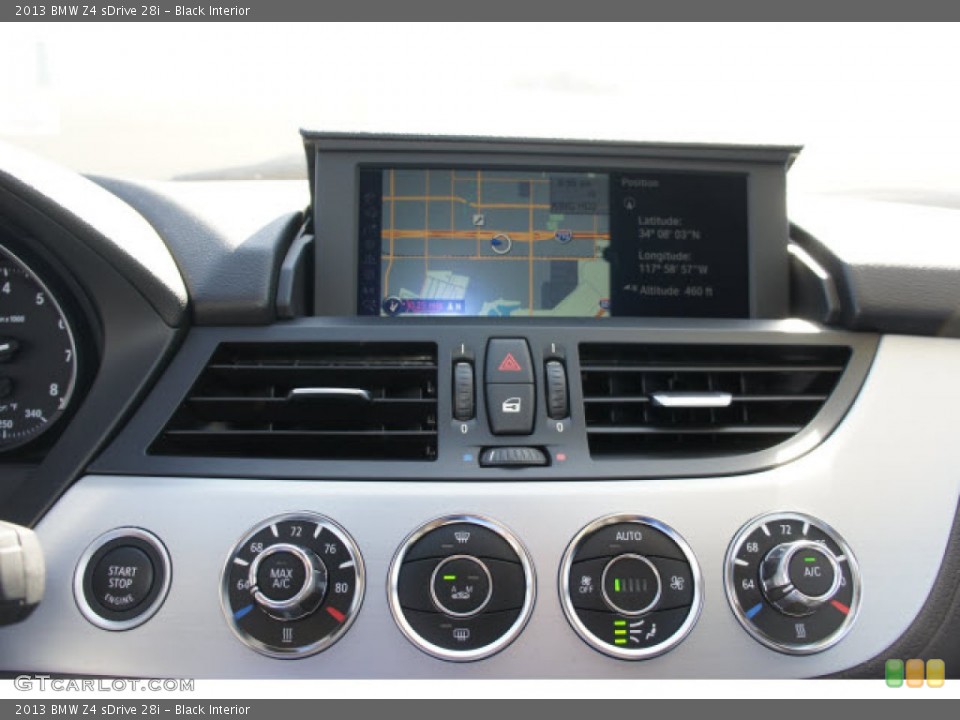 Black Interior Navigation for the 2013 BMW Z4 sDrive 28i #70161224
