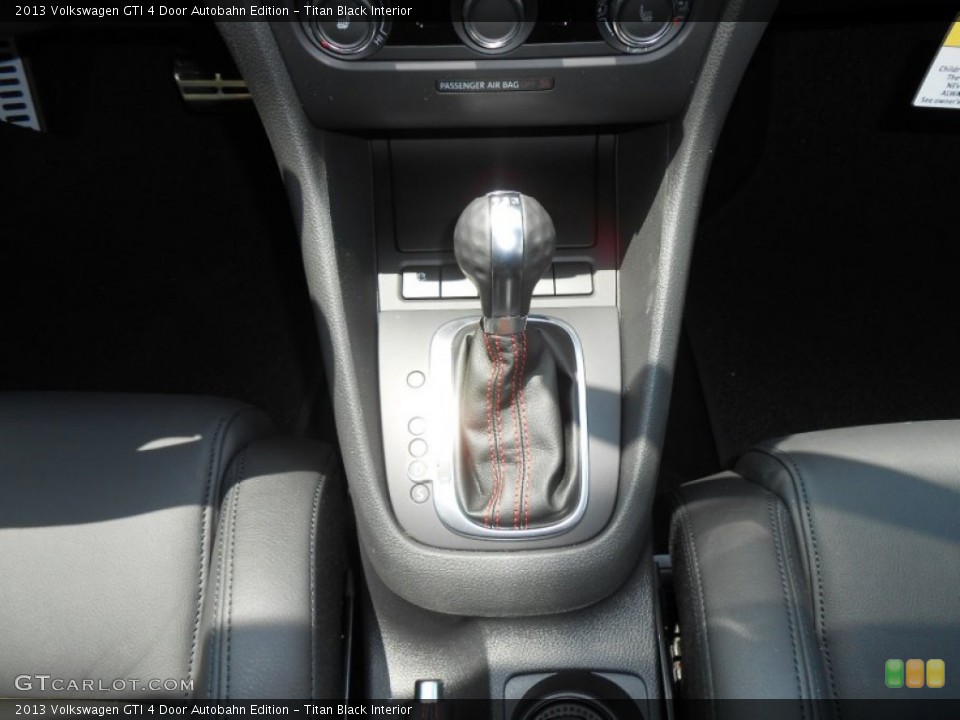 Titan Black Interior Transmission for the 2013 Volkswagen GTI 4 Door Autobahn Edition #70161273