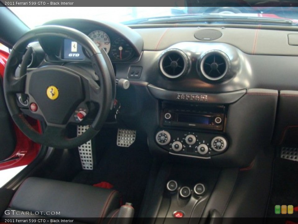 Black Interior Controls for the 2011 Ferrari 599 GTO #70165169