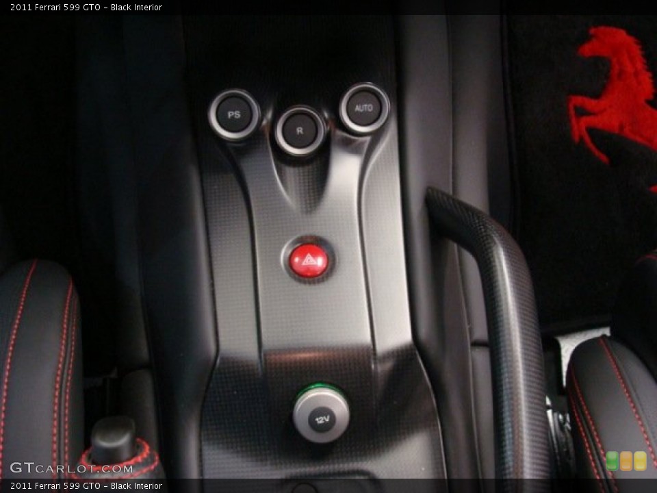 Black Interior Controls for the 2011 Ferrari 599 GTO #70165226