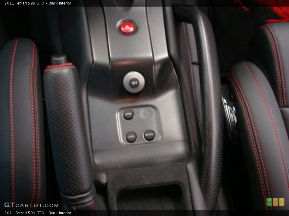 Black Interior Controls for the 2011 Ferrari 599 GTO #70165234