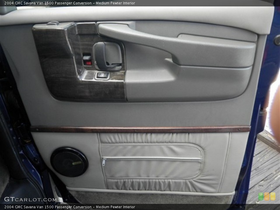Medium Pewter Interior Door Panel for the 2004 GMC Savana Van 1500 Passenger Conversion #70167875