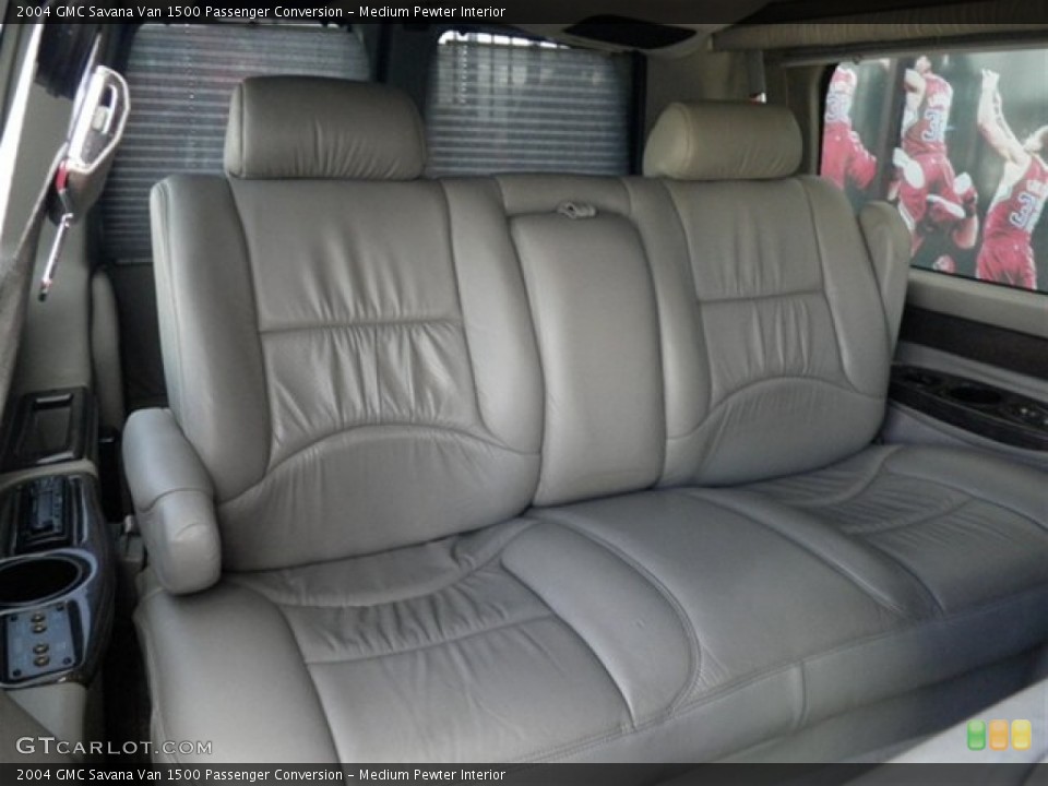 Medium Pewter Interior Rear Seat for the 2004 GMC Savana Van 1500 Passenger Conversion #70167920